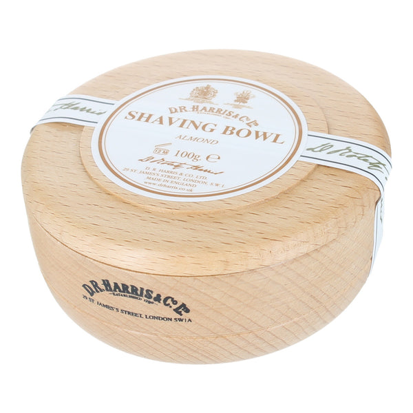 D R Harris Shaving Soap in Beech Bowl 100g