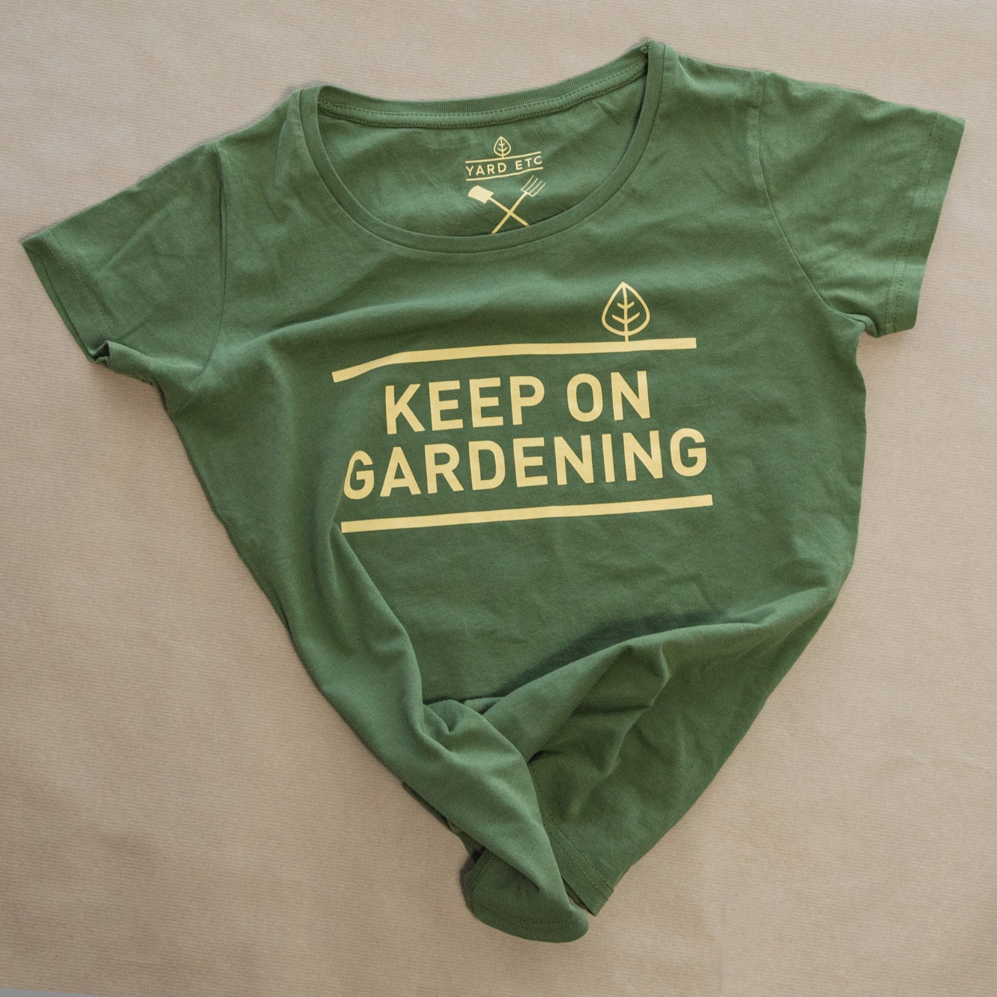 Yard Etc T-Shirt - Womens GREEN