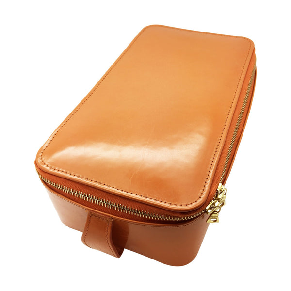 Carter and Bond Bridle Hide Box Wet Pack - Tan