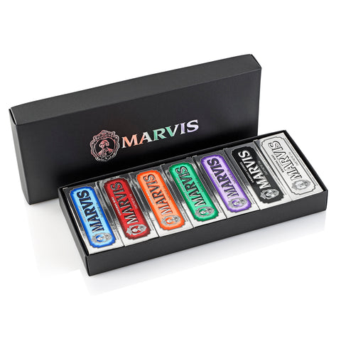 Marvis Travel Flavour Selection - Boxed (7 x 25ml)