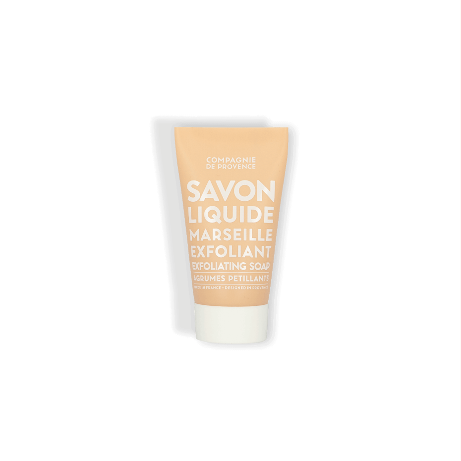 COMPAGNIE DE PROVENCE Exfoliating Liquid Soap Travel (30ml)