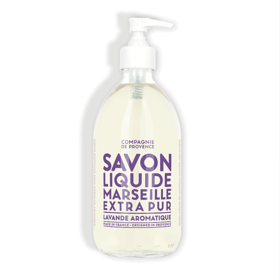 COMPAGNIE DE PROVENCE Liquid Soap Aromatic Lavender Large (495ml)