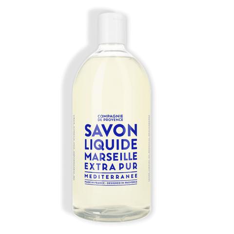 COMPAGNIE DE PROVENCE Liquid Soap Mediterranean Sea REFILL (1ltr)