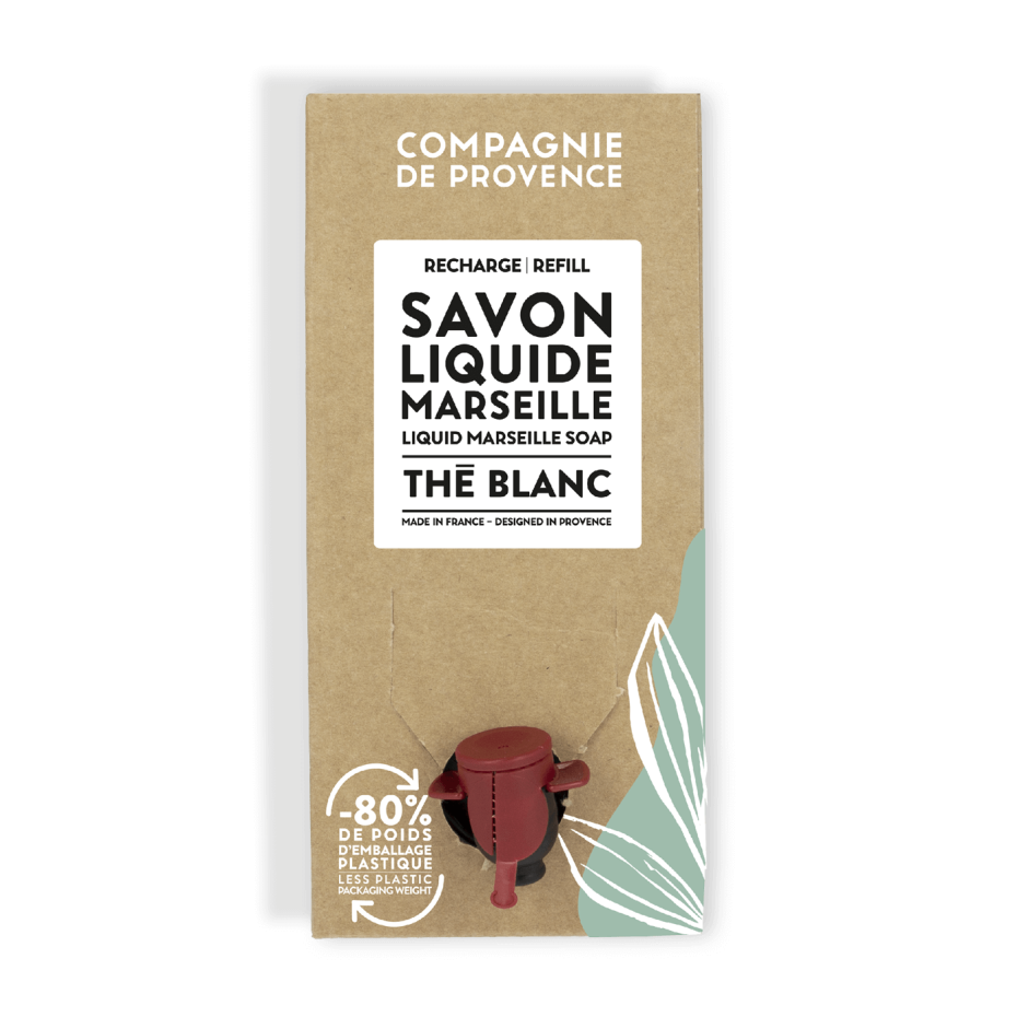 COMPAGNIE DE PROVENCE Liquid Soap White Tea REFILL XL (3ltr)
