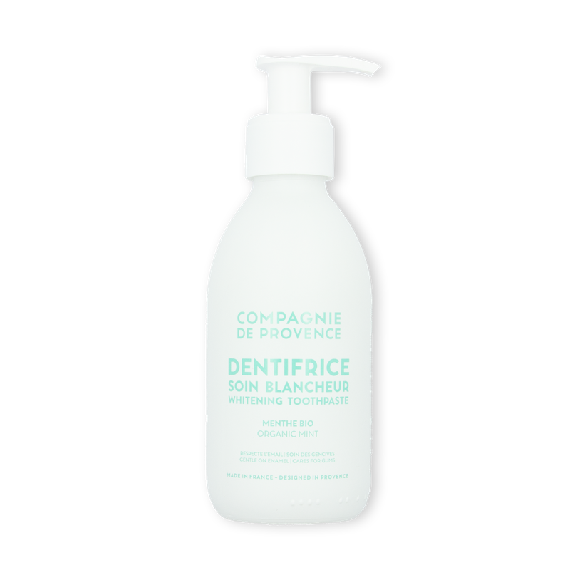 COMPAGNIE DE PROVENCE Organic Whitening Toothpaste Large (180ml ...