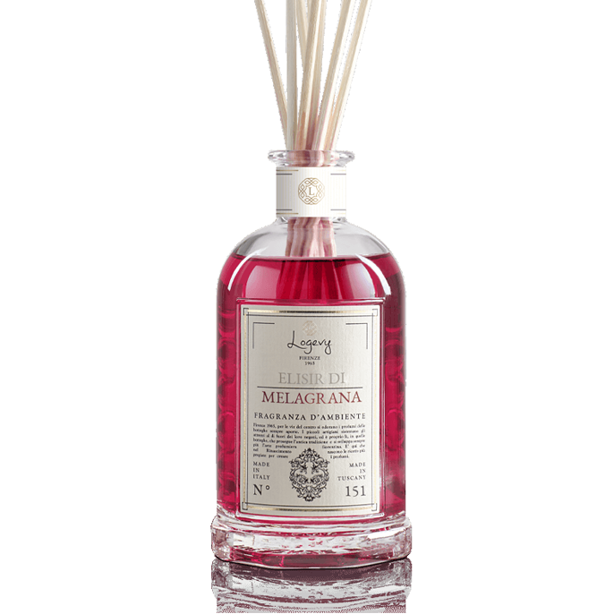 LOGEVY Room Diffuser ELISIR DI MELAGRANA - Pomegranate Elixir LARGE (500ml)