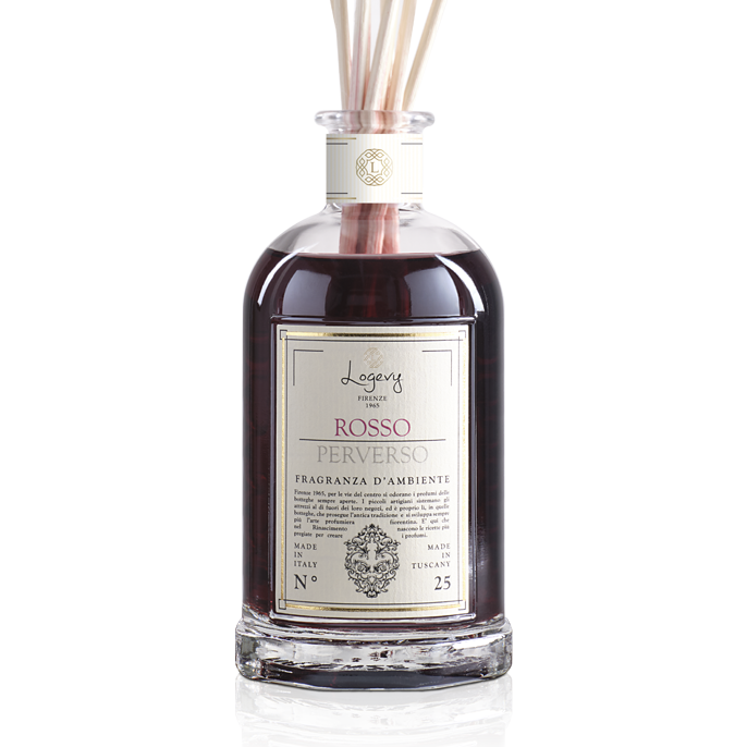 LOGEVY Room Diffuser ROSSO PERVERSO - Perverse Red X LARGE (1ltr)