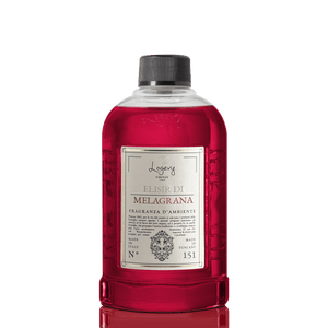 LOGEVY Room Diffuser Refill Bottle ELISIR DI MELAGRANA - Pomegranate Elixir (500ml)