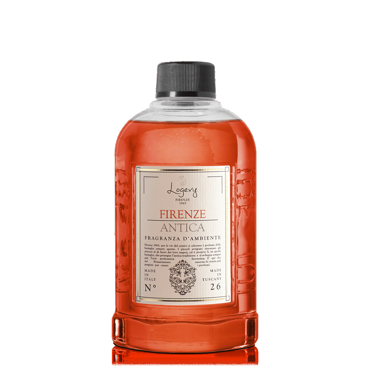 LOGEVY Room Diffuser Refill Bottle FIRENZE ANTICA - Ancient Florence (500ml)