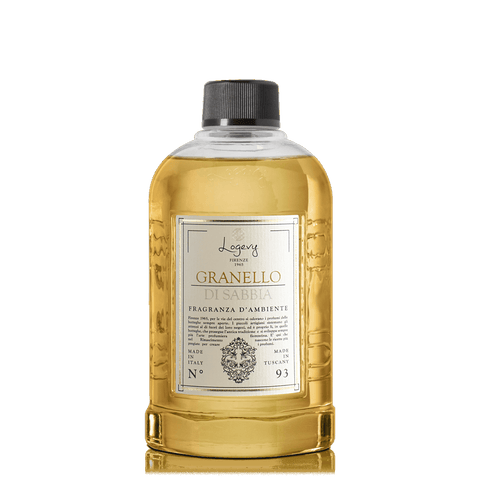 LOGEVY Room Diffuser Refill Bottle GRANELLO DI SABBIA - Grain of Sand (500ml)