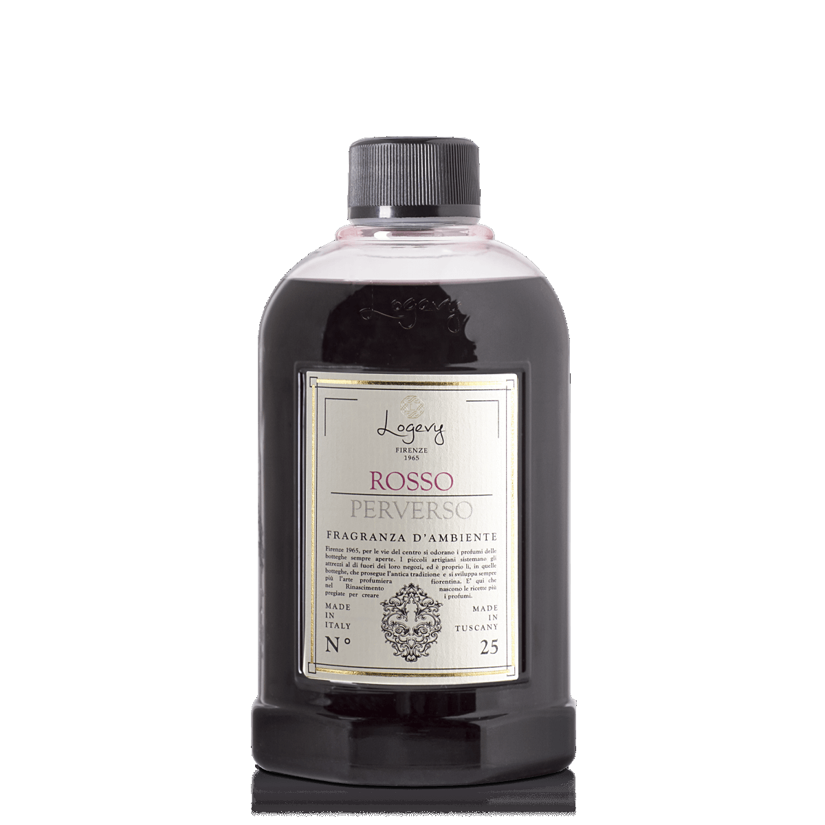 LOGEVY Room Diffuser Refill Bottle ROSSO PERVERSO - Perverse Red (500ml)