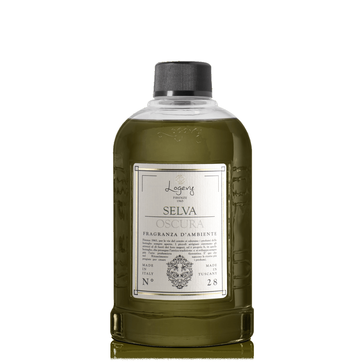 LOGEVY Room Diffuser Refill Bottle SELVA OSCURA - Dark Forest (500ml)