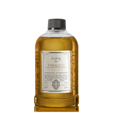 LOGEVY Room Diffuser Refill Bottle TABACCO TOSCANO - Tuscan Tobacco (500ml)
