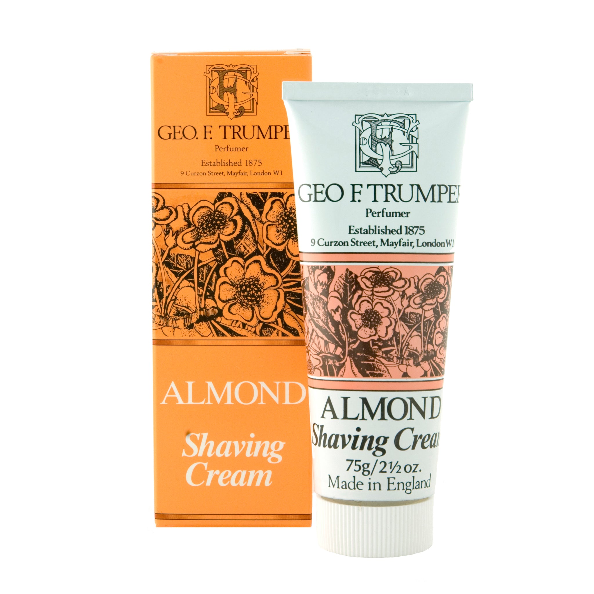 Geo F Trumper Shaving Cream Tube ALMOND (75g)