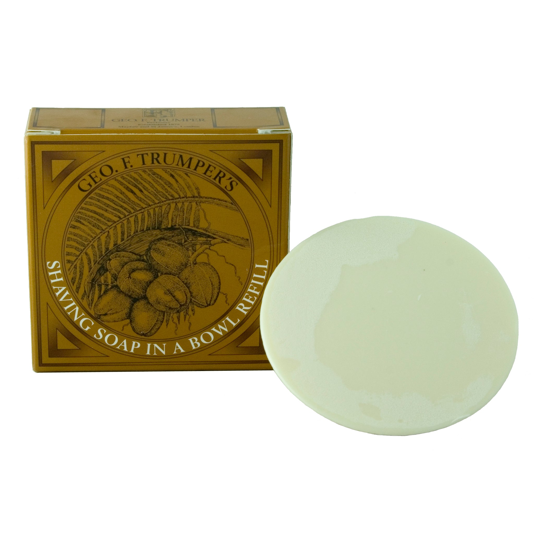 Geo F Trumper Shaving Soap Refill COCONUT (80g)