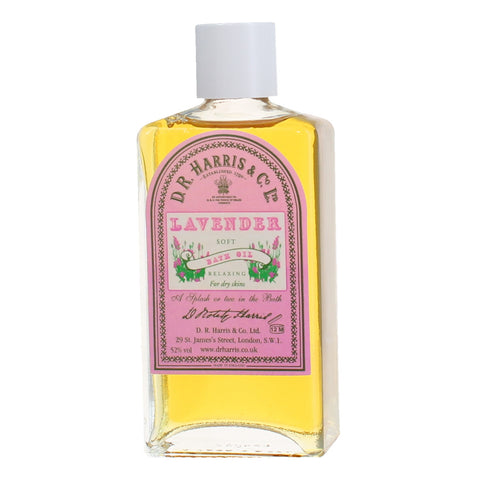 D R Harris Lavender Bath Oil (100ml)