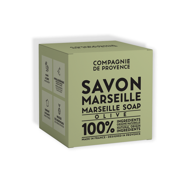 COMPAGNIE DE PROVENCE Soap Cube Olive (400g)