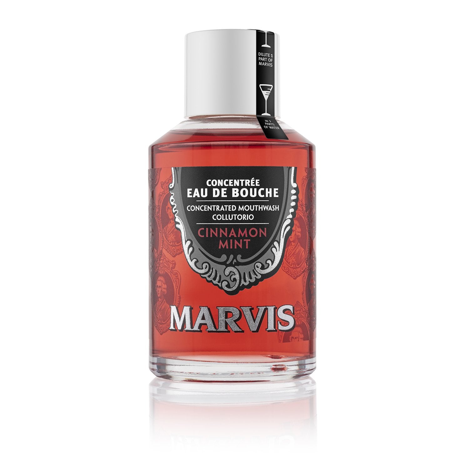 Marvis Concentrated Mouthwash Cinnamon Mint (120ml)