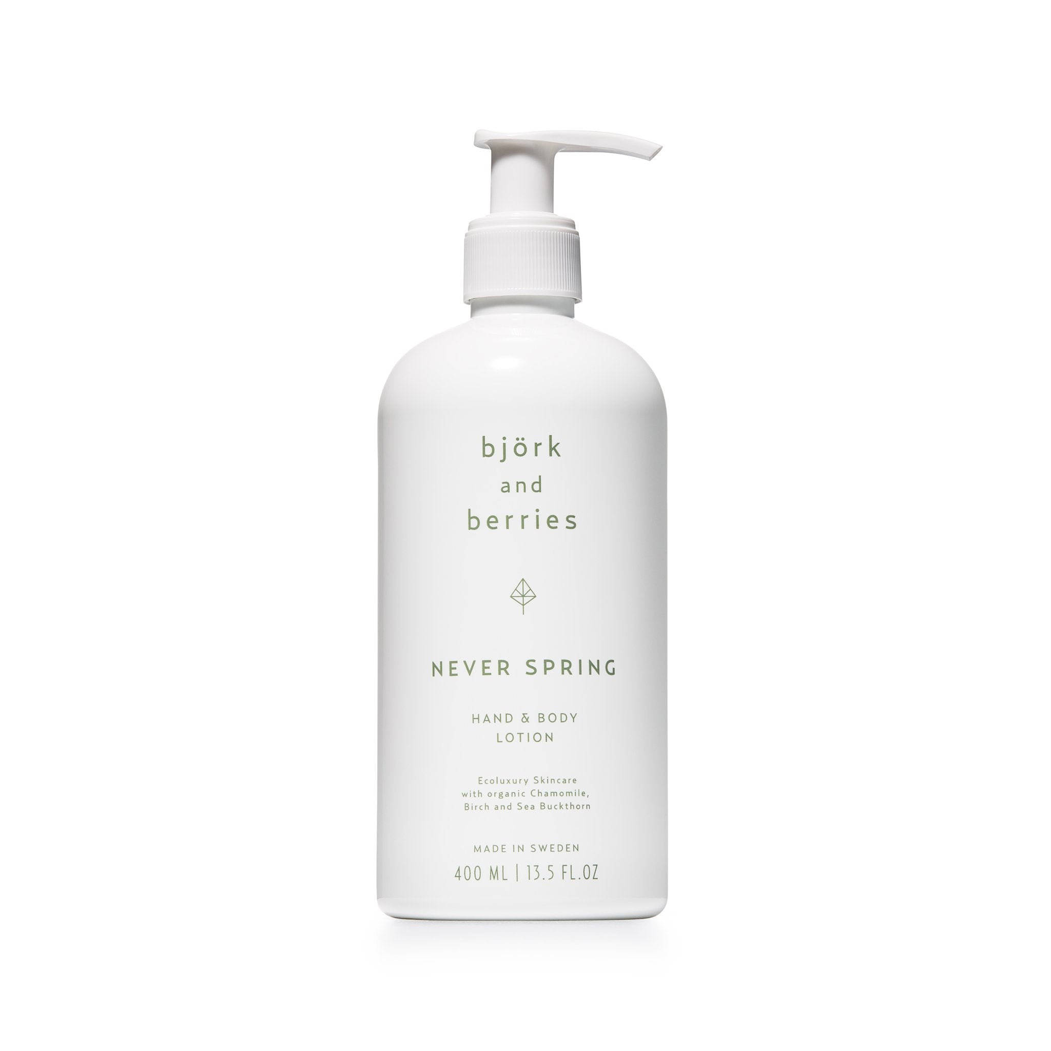 Björk & Berries Hand & Body Lotion NEVER SPRING (400ml)