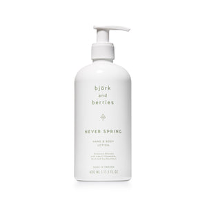 Björk & Berries Hand & Body Lotion NEVER SPRING (400ml)