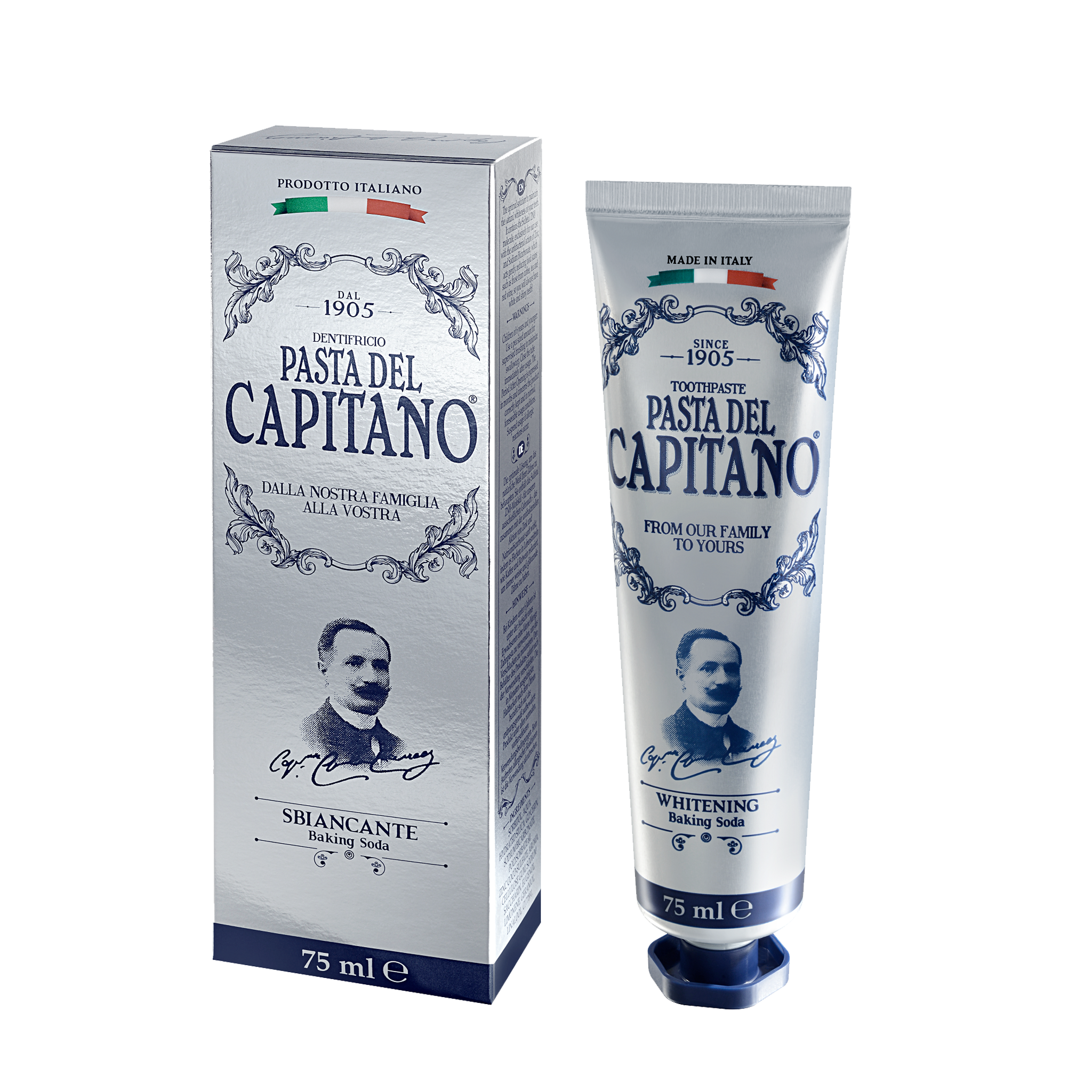 CAPITANO 1905 Baking Soda Toothpaste (75ml)