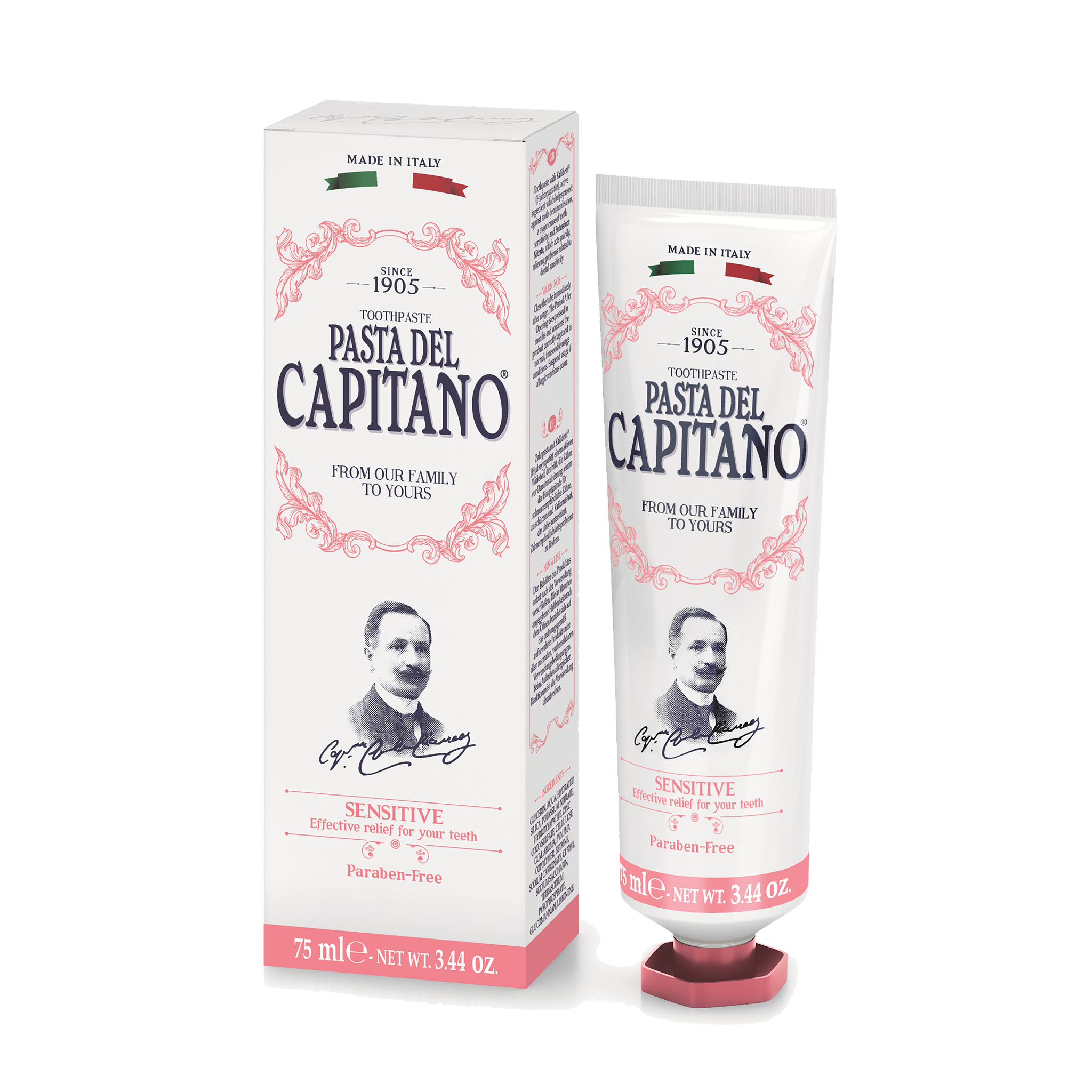 CAPITANO 1905 Sensitive Toothpaste (75ml)