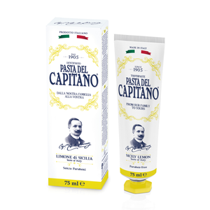 CAPITANO 1905 Sicily Lemon Toothpaste (75ml) – CARTER and BOND