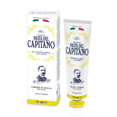 CAPITANO 1905 Sicily Lemon Toothpaste (75ml)