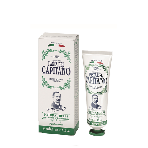 CAPITANO 1905 Travel Natural Herbs Toothpaste (25ml)