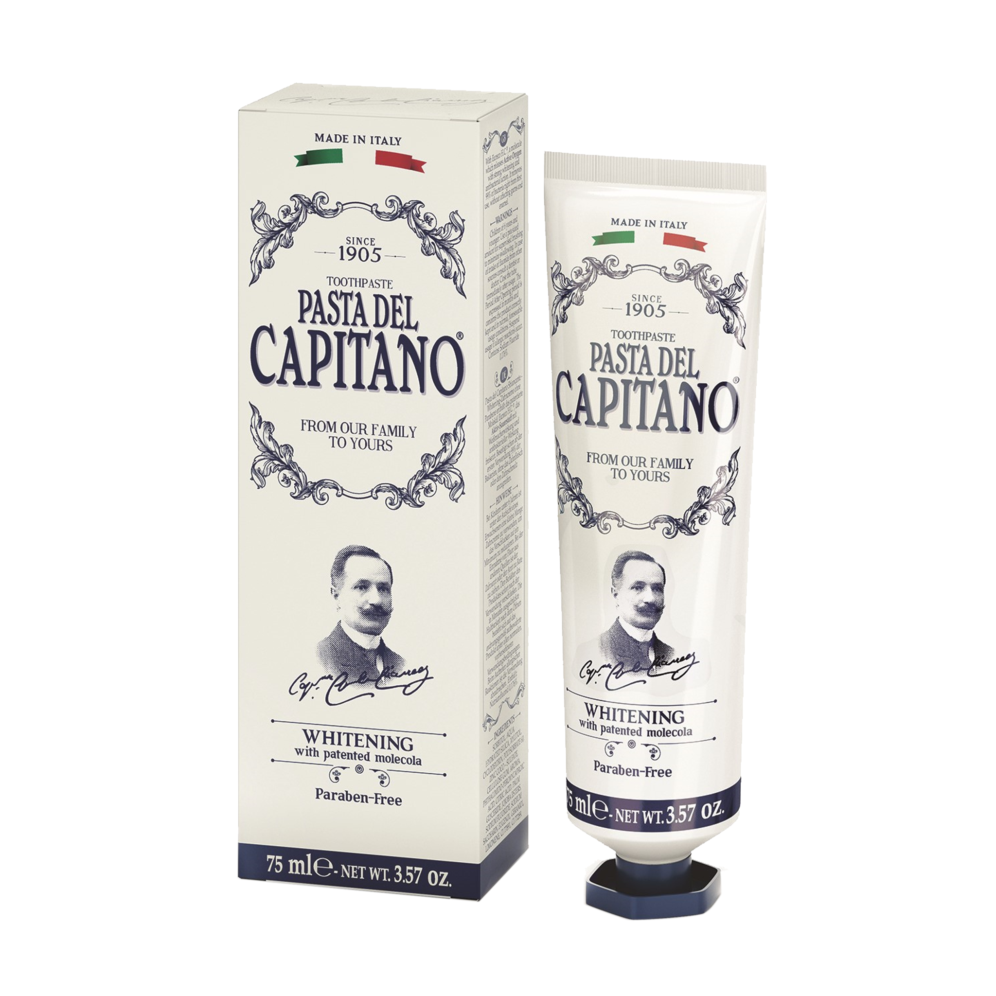 CAPITANO 1905 Whitening Toothpaste (75ml)