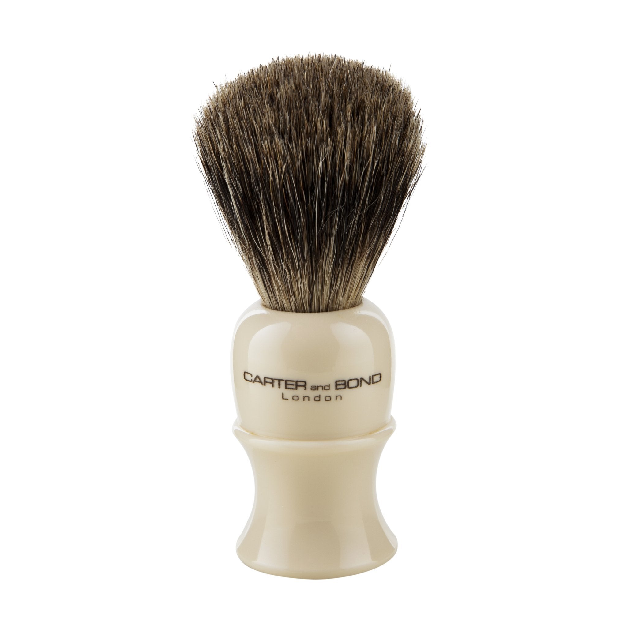 Carter and Bond The 'Sandringham' Shaving Brush Pure Badger Hair