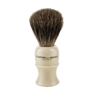 Carter and Bond The 'Sandringham' Shaving Brush Pure Badger Hair