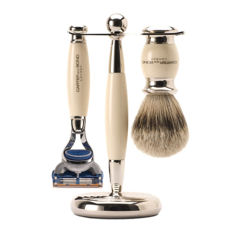 Carter and Bond 3 Piece Classic Fusion Shaving Set