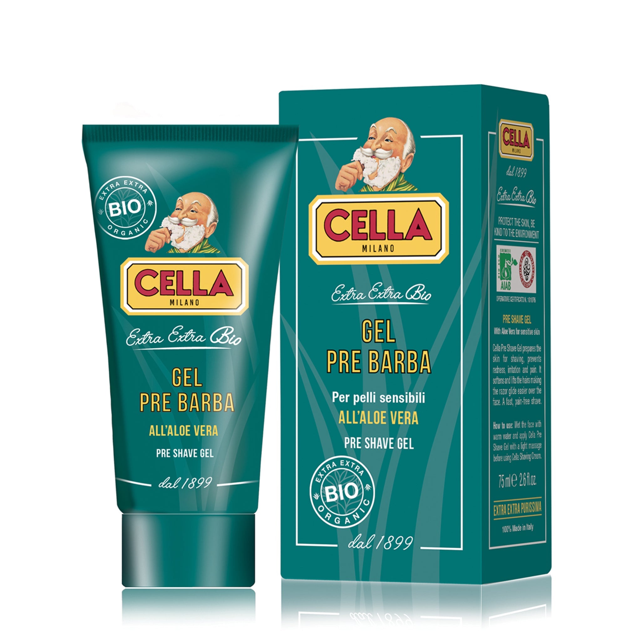 CELLA Sensitive Pre Shave Gel (75ml)