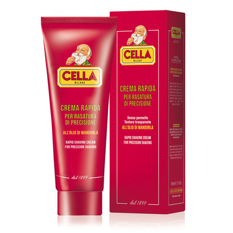 CELLA Classic Rapid Shaving Cream Tube (150ml)