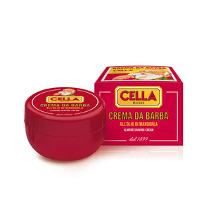 CELLA Classic Almond Shaving Cream Jar (150ml)