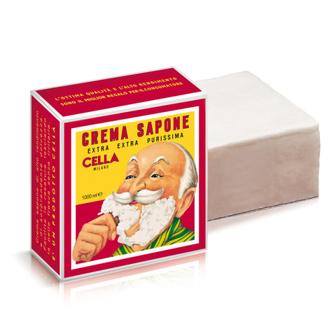CELLA Classic Maxi Shaving Cream Soap (1kg)