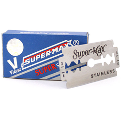 DE Safety Razor Blades - SuperMax (pack of 10)